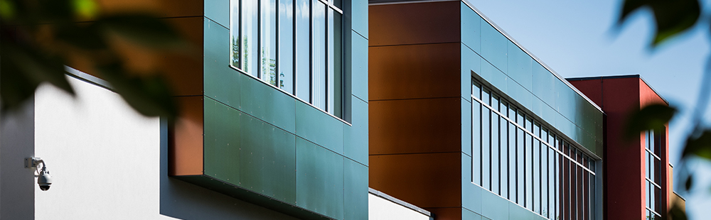 Biomedical sciences building completed project banner